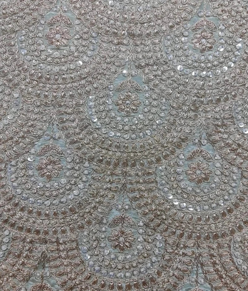 Luxe Golden Embroidered Lehenga Choli Set