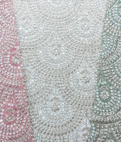 Luxe Golden Embroidered Lehenga Set