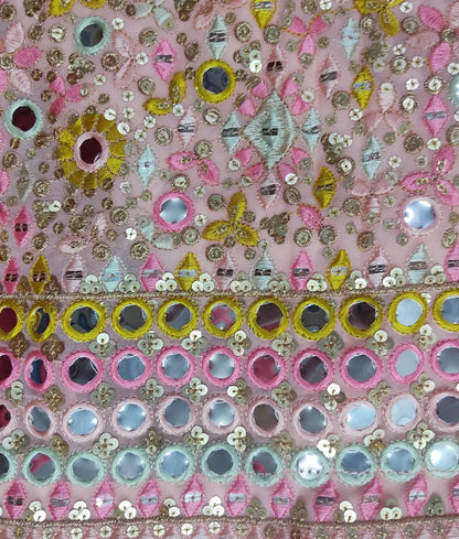 Luxe Green Embroidered Kurta Sharara Set