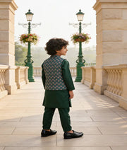 Luxe Green Print Classic