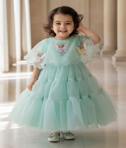 Luxe Green Shimmer Gowm