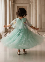 Luxe Green Shimmer Gowm