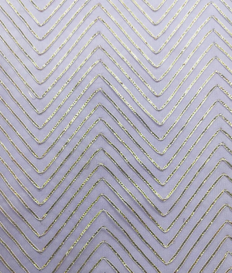 Luxe Lilac Dreams : Gota Embroidered Lehenga Set