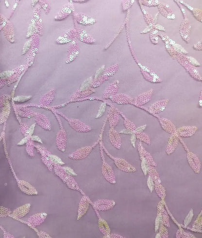 Luxe Lilac Embroidered Lehenga Set