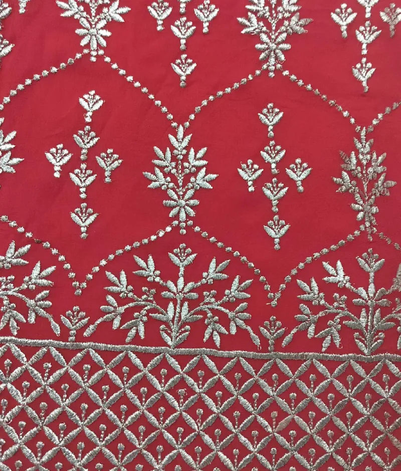 Luxe Maroon Gota Patti Lehenga Set