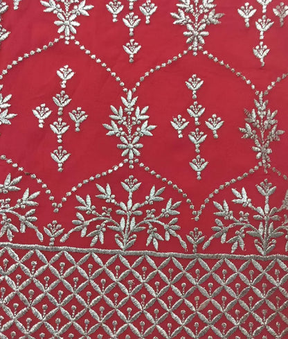 Luxe Maroon Gota Patti Lehenga Set