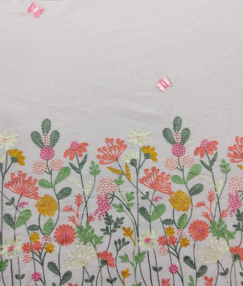 Luxe Peach Blush Cotton Mul Set