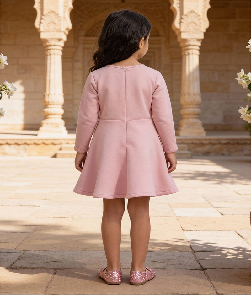 Luxe Pink Candy Dress for Girls