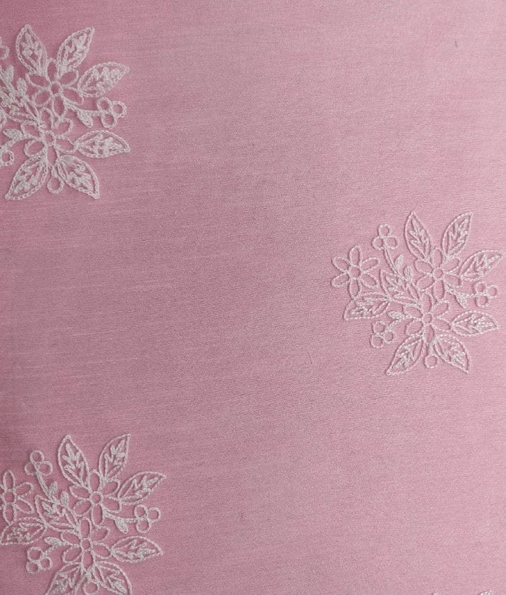 Luxe Pink Embroidered Lehenga Saree