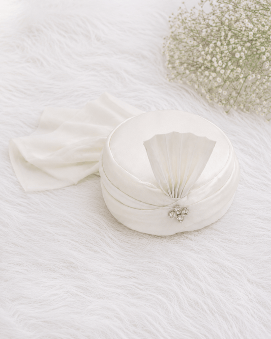 Luxe White Safa for Boys
