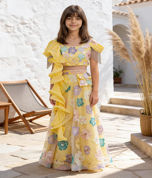 Luxe Yellow Blossom Fantasy