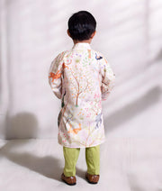 Manufactured by FAYON KIDS (Noida, U.P) Animal Forest Printed Kurta with Pant
