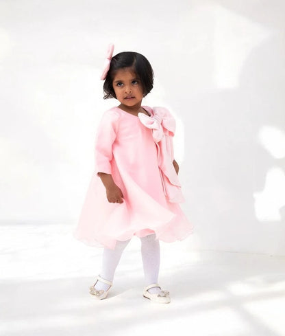 Baby Pink Organza Dress