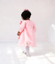 Baby Pink Organza Dress