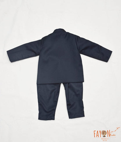 Manufactured by FAYON KIDS (Noida, U.P) Black Bandhgala with Pant