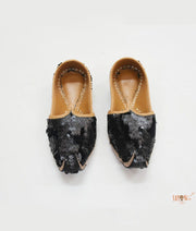 Manufactured by FAYON KIDS (Noida, U.P) Black Sequins Mojdi