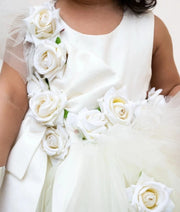 Bloom & Bow Off-White Gown