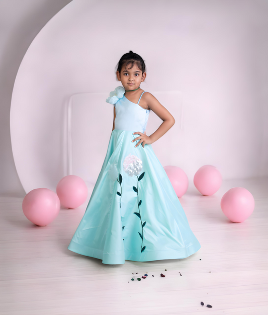 Party wear dresses for 5 year girl discount