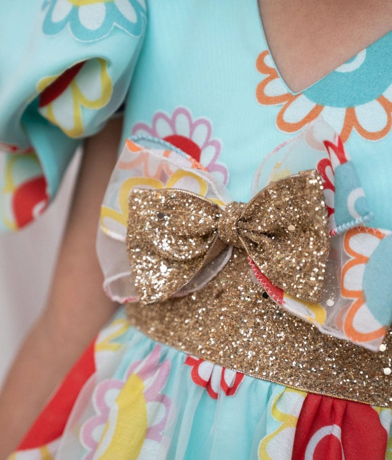 Manufactured by FAYON KIDS (Noida, U.P) Blue Organza frock
