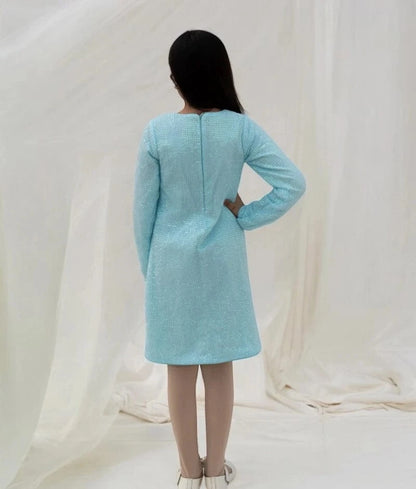 Blue Sequence Dress