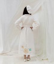 Blue Sequence Dress with Jacket 