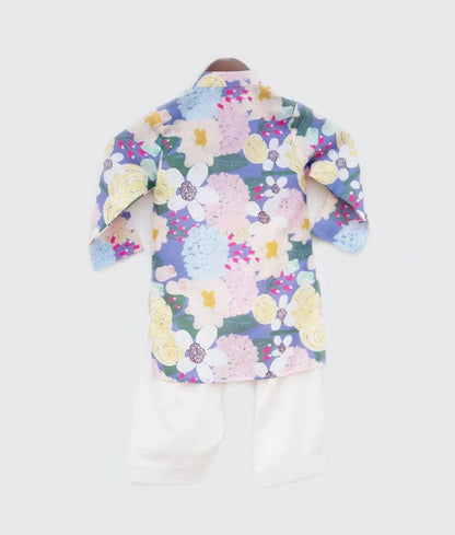Manufactured by FAYON KIDS (Noida, U.P) Floral Printed Kurta with Salwar