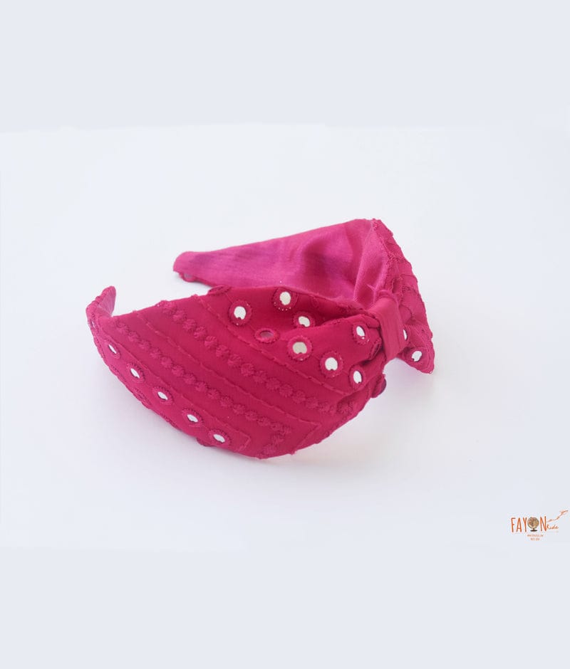 Manufactured by FAYON KIDS (Noida, U.P) Hot Pink Mirror Hairband