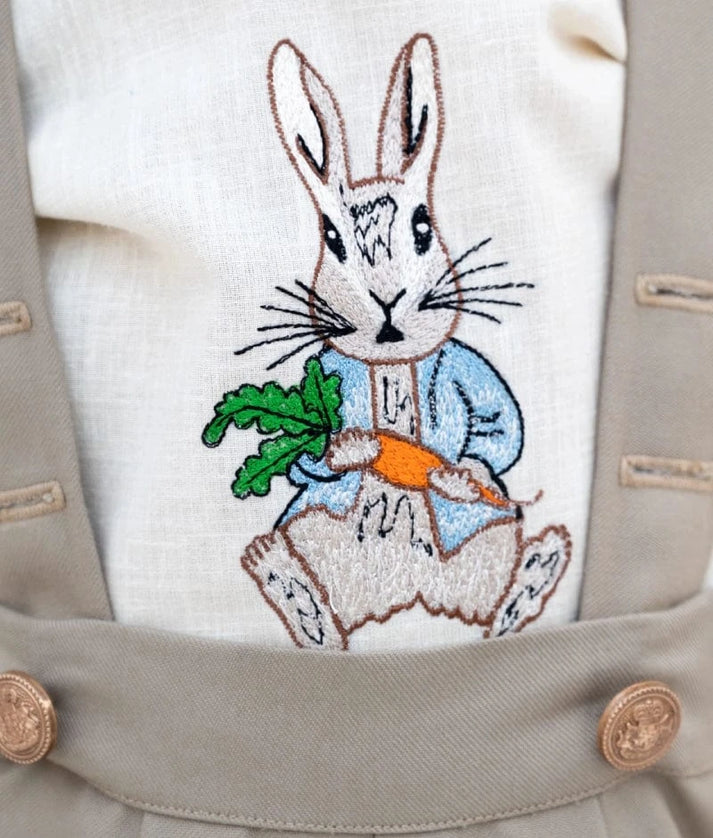 Manufactured by FAYON KIDS (Noida, U.P) Lemon Yellow Rabbit Shirt Set