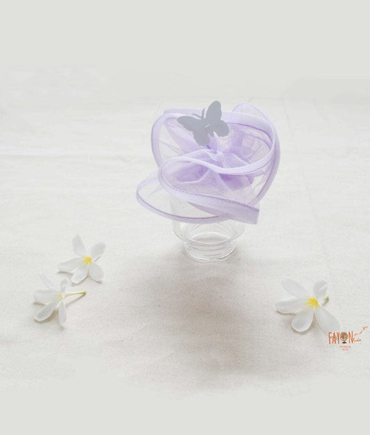 Manufactured by FAYON KIDS (Noida, U.P) Lilac Net Twirls Hair Clip