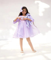 Lilac Organza Dress