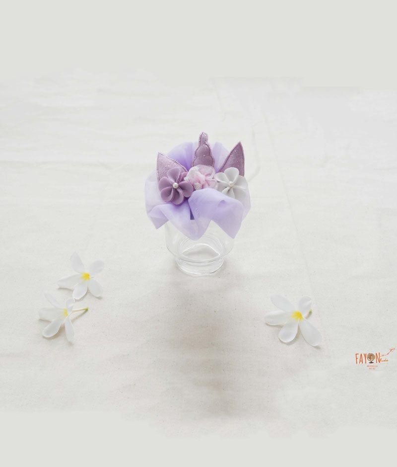 Manufactured by FAYON KIDS (Noida, U.P) Lilac Unicorn Hair Clip