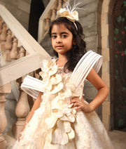 Off-white Butterfly Gown