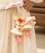 Off-White Embroidered Lehenga Set