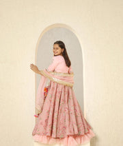 Manufactured by FAYON KIDS (Noida, U.P) Onion Pink Lehenga Choli Set for Girls