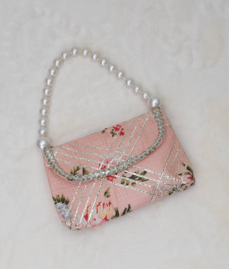 Manufactured by FAYON KIDS (Noida, U.P) Peach Printed Purse