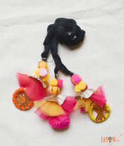Manufactured by FAYON KIDS (Noida, U.P) Pink and Yellow colour Parandi
