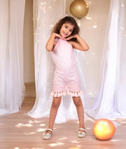 Manufactured by FAYON KIDS (Noida, U.P) Pink Jumpsuit