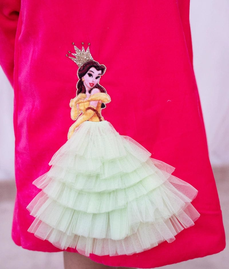 Manufactured by FAYON KIDS (Noida, U.P) Pink Velvet Dress