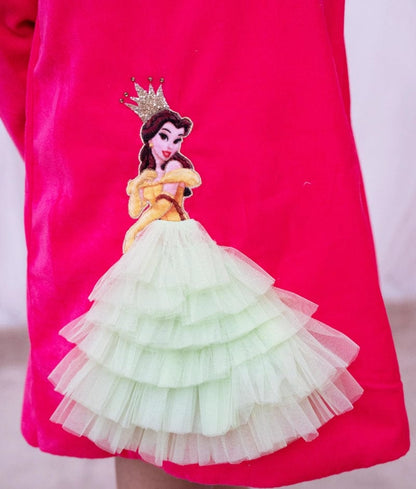 Manufactured by FAYON KIDS (Noida, U.P) Pink Velvet Dress