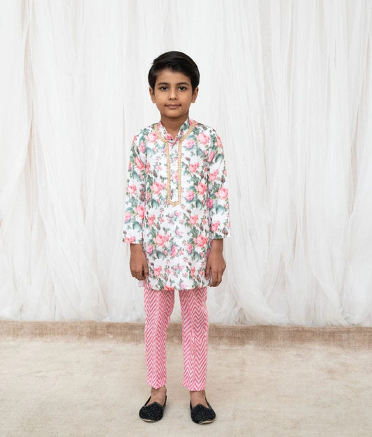 Manufactured by FAYON KIDS (Noida, U.P) Printed Kurta with Pant