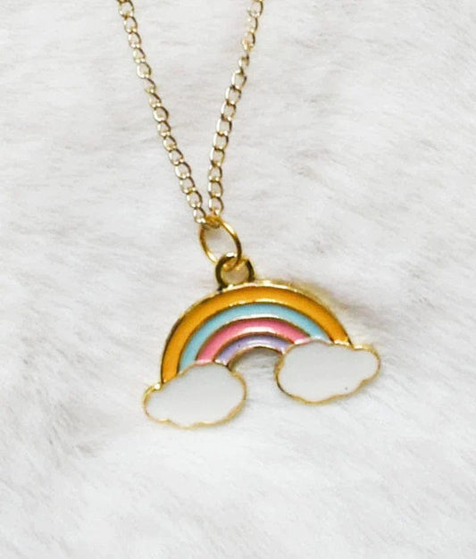 Manufactured by FAYON KIDS (Noida, U.P) Rainbow with Clouds Charm Pendant