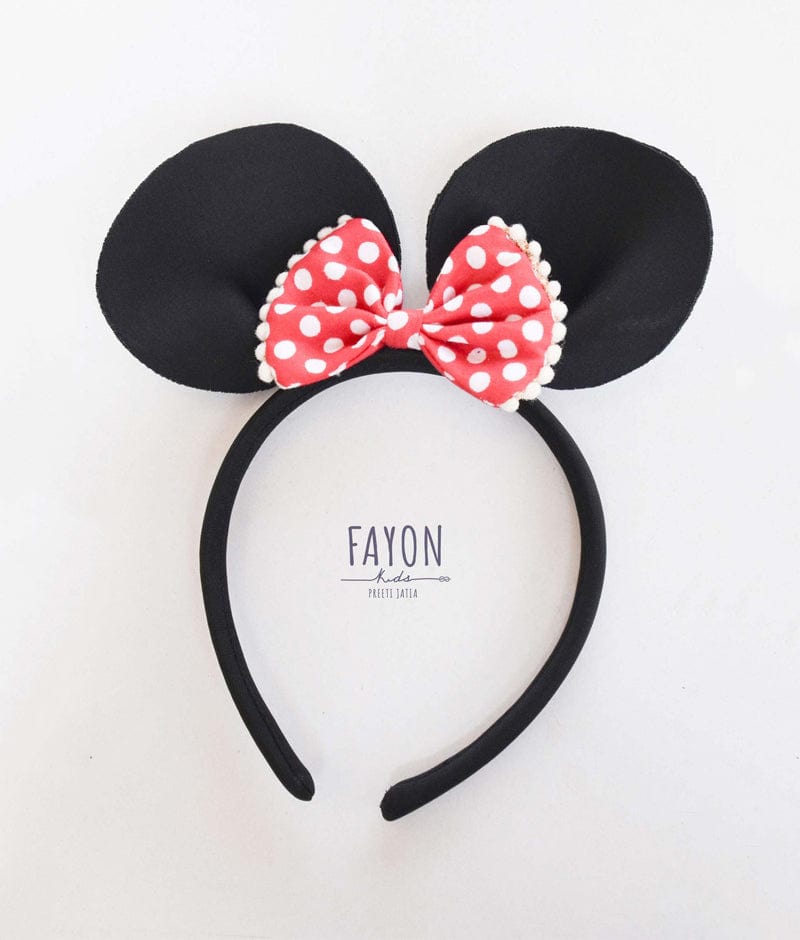 Manufactured by FAYON KIDS (Noida, U.P) Red Black Hair band