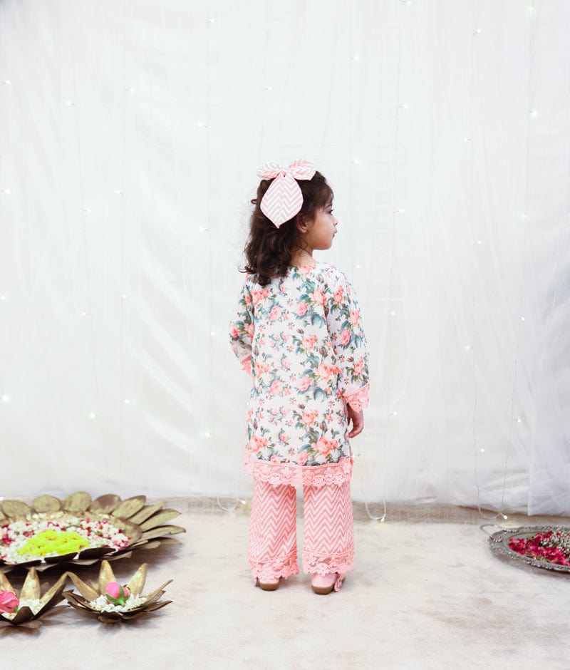 Manufactured by FAYON KIDS (Noida, U.P) Rose Printed Suit Set