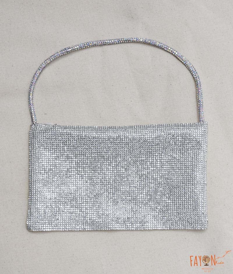 Manufactured by FAYON KIDS (Noida, U.P) Silver Stone Purse