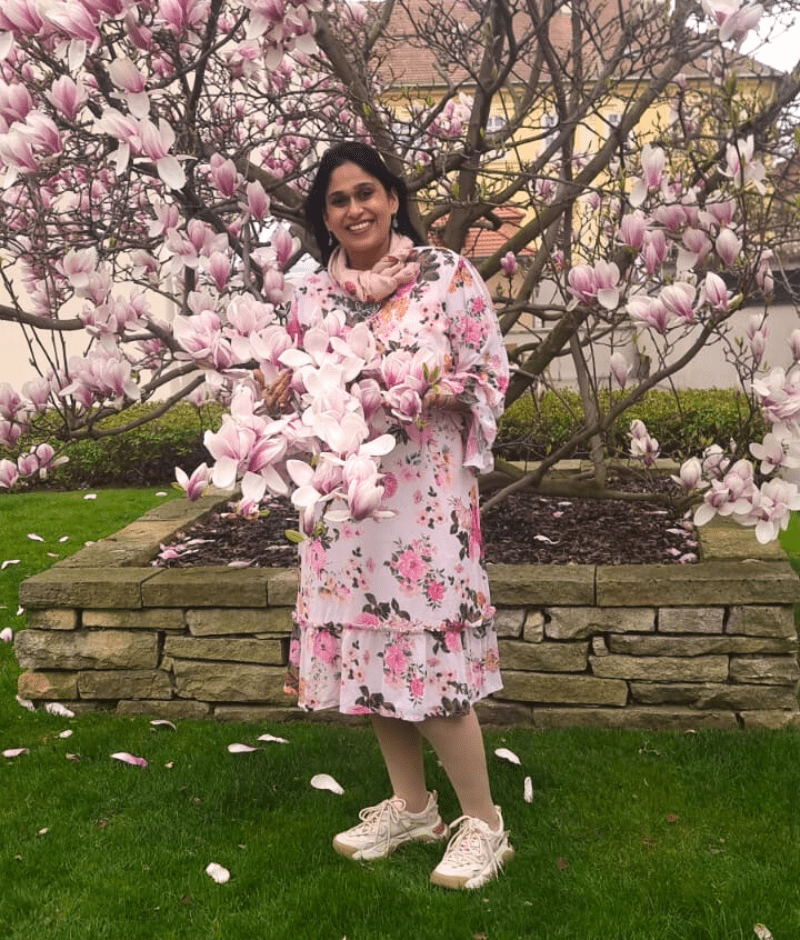 Manufactured by FayonKids Peach Printed Dress