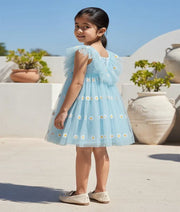 Pret Blue Bloom Net Dress