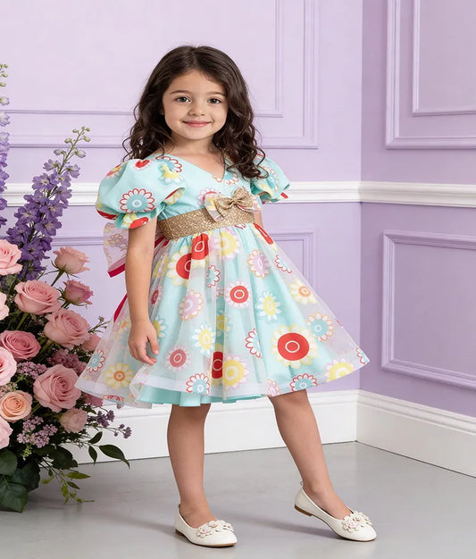 Pret Blue Organza frock