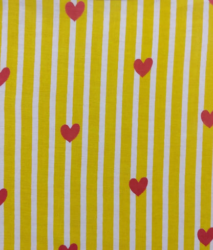 Pret Coral Kurti with Hearts Printed Farshi Salwar