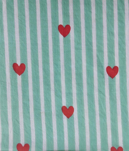 Pret Peach Kurti with Hearts Printed Farshi Salwar