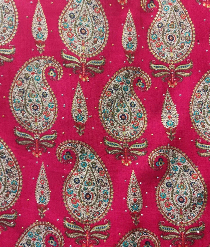 Pret Pink Printed Kurti Salwar Set